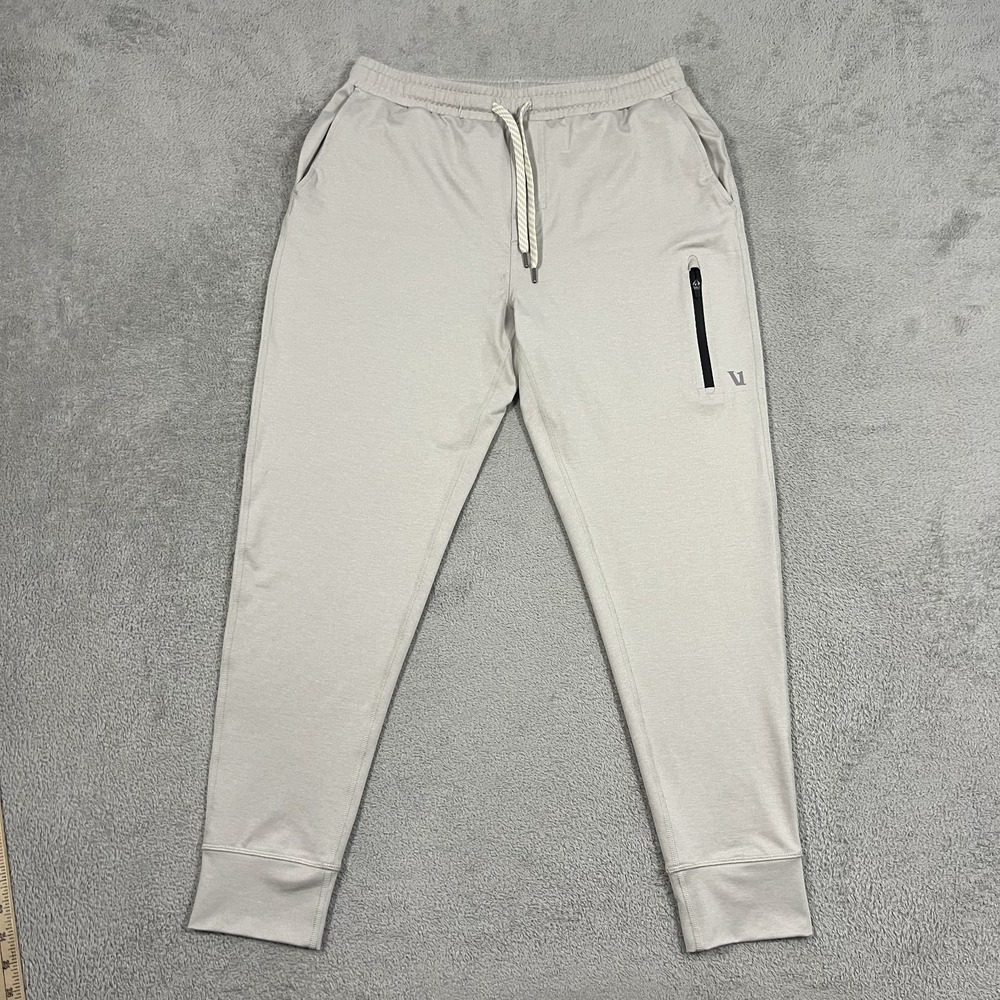 Vuori Sunday Performance Jogger Pants Mens Medium Gray V416
